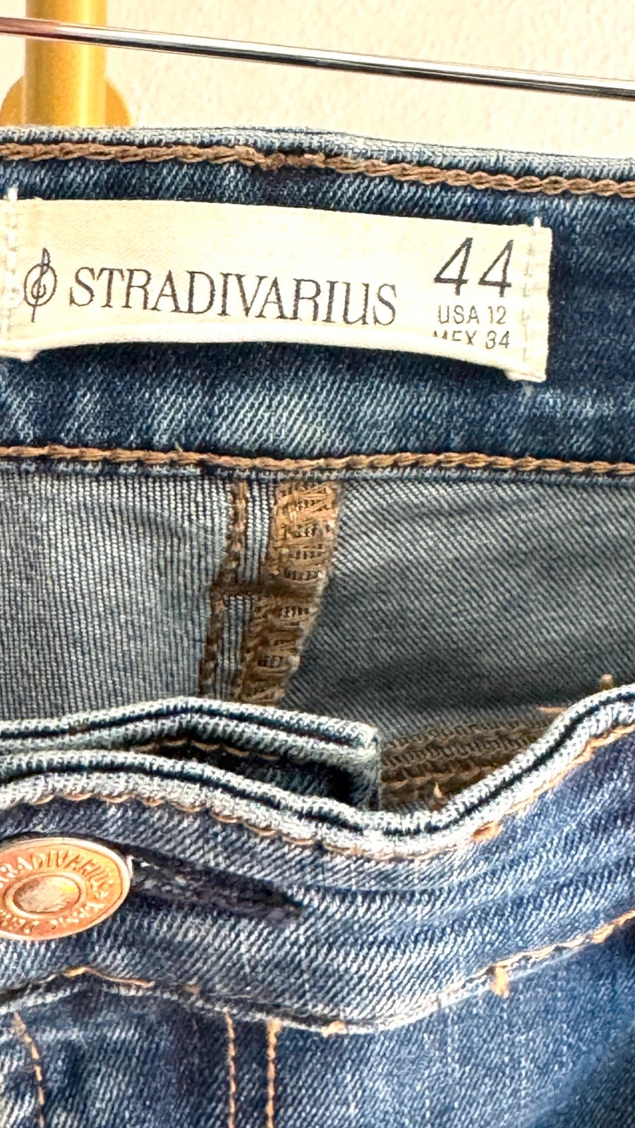 Lovely Blue Stradivarius Jeans • 44 • TN277 – photo 3